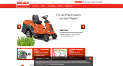 Desktop Screenshot of dolmar.de