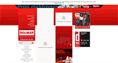 Desktop Screenshot of dolmar.sk