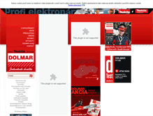 Tablet Screenshot of dolmar.sk