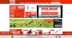 Desktop Screenshot of dolmar.fr